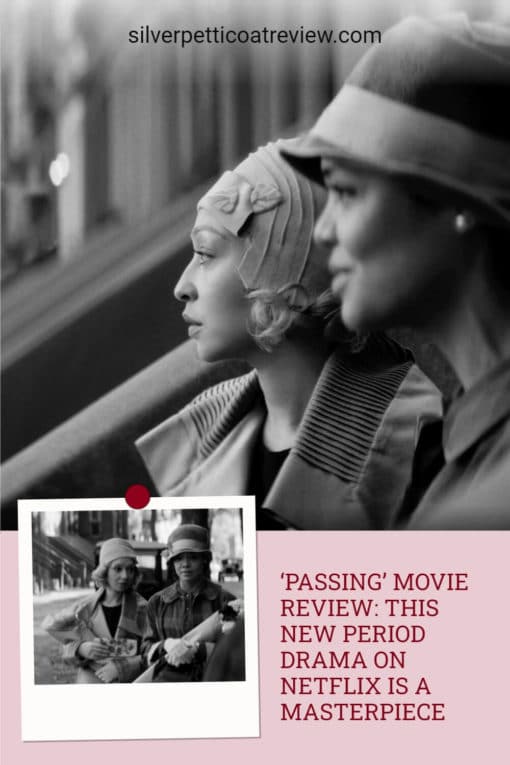 Passing Movie Review Pinterest image