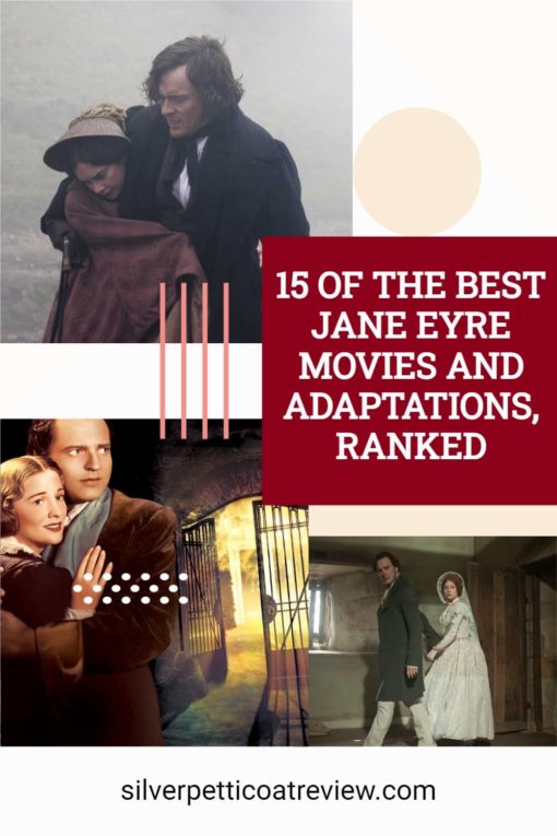 15 Of The Best Jane Eyre Movies And Adaptations, Ranked; pinterest image