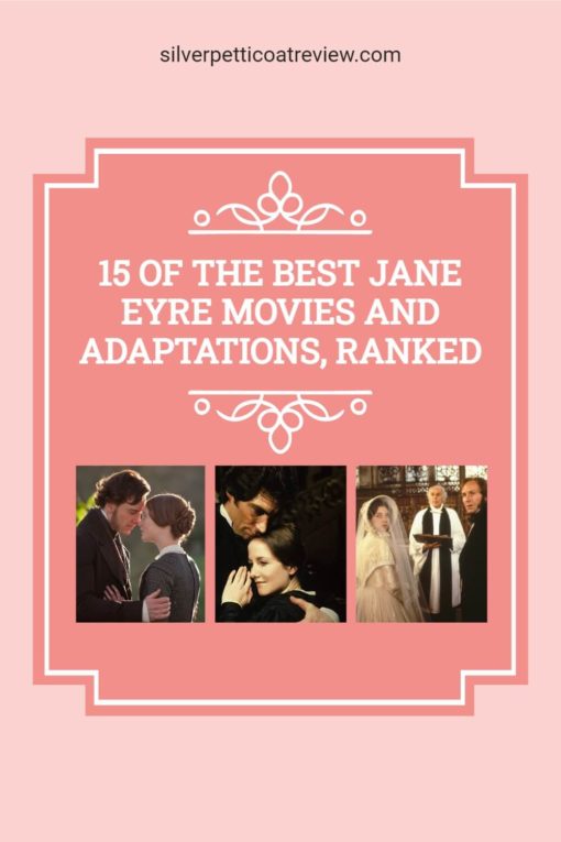 15 Of The Best Jane Eyre Movies And Adaptations, Ranked; pinterest image