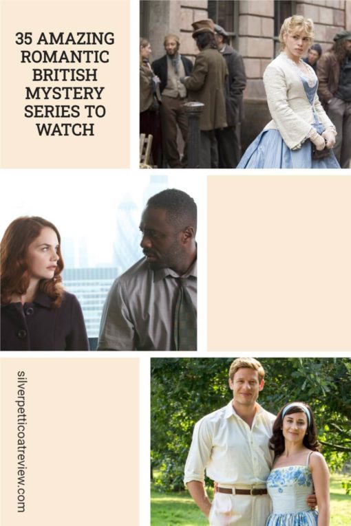 35 Amazing Romantic British Mystery Series to Watch; Pinterest image