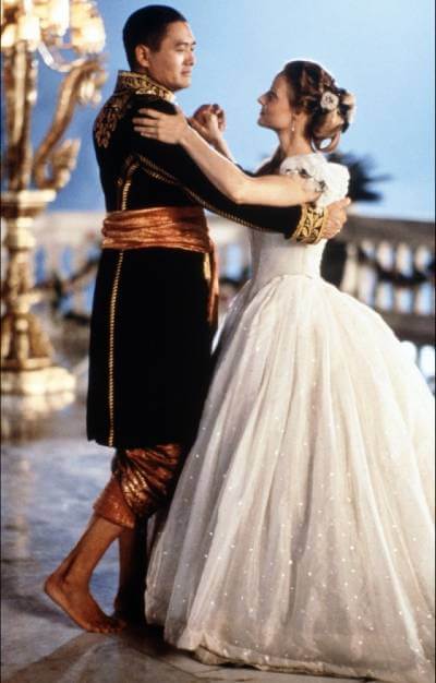 Anna and the King: photo of the two actors dancing