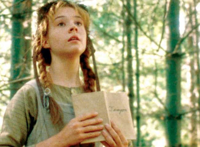 Megan Follows in Anne of Green Gables; Films Featuring Writers List