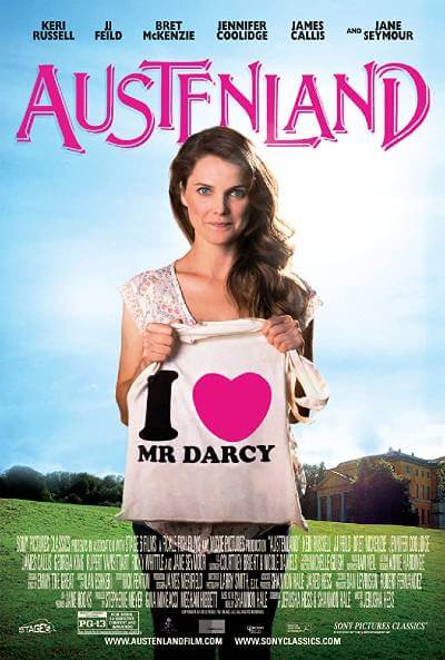 Austenland poster; where to watch jane austen movies