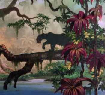 Bagheera and the Opening Scene - The Jungle Book