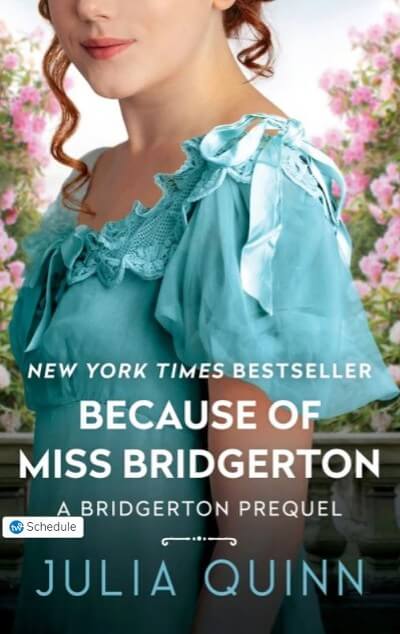 because of miss bridgerton book cover