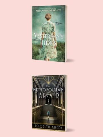 6 Books We Can’t Help Falling in Love with This Valentine’s Day from Bethany House Publishers - collage of book covers