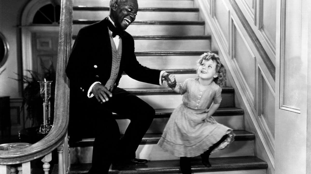 Bill Robinson and Shirley Temple dancing in The Little Colonel