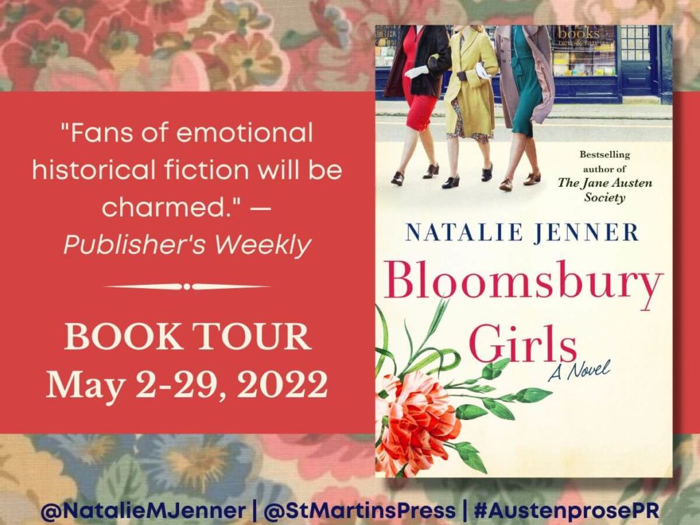 Bloomsbury Girls Book Tour Graphic