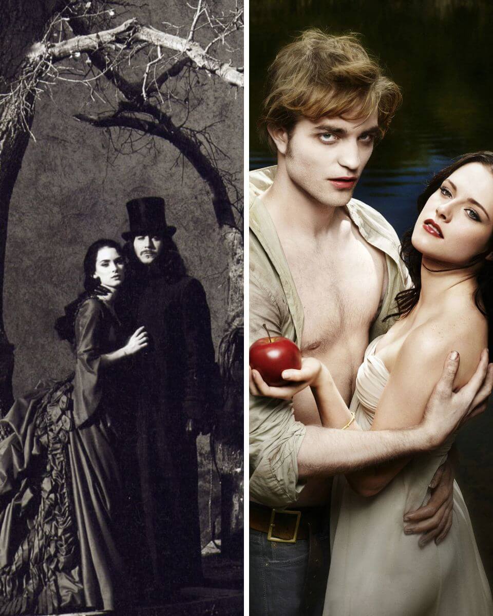 Bram Stoker's Dracula and Twilight promo shots