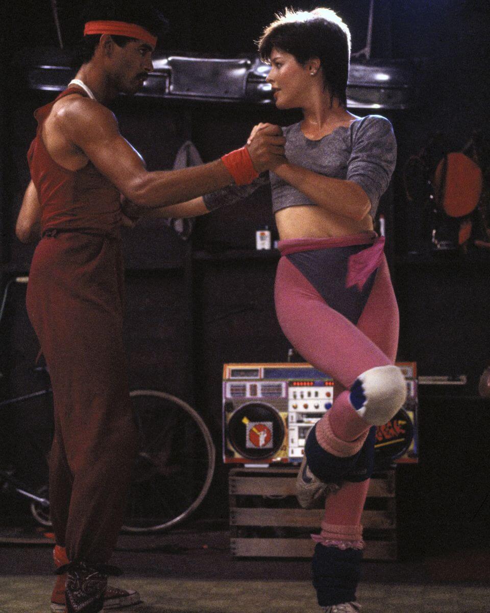 breakin 1984 movie still of dancing