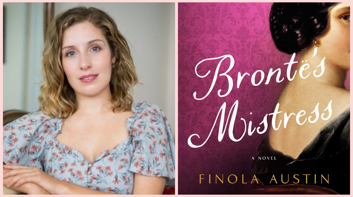 Finola Austin and Bronte's Mistress book cover collage