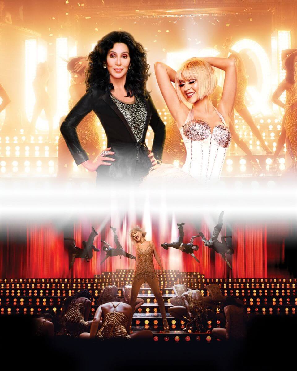 Burlesque 2010 movie promo art