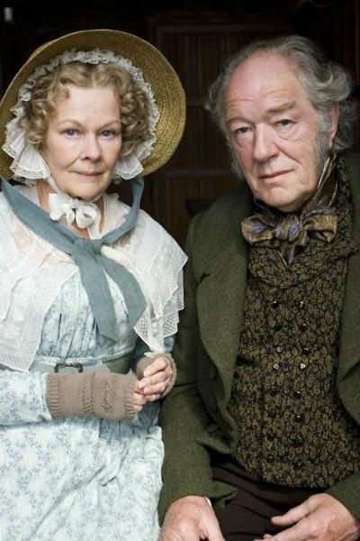 Judi Dench and Michael Gambon in Cranford. 