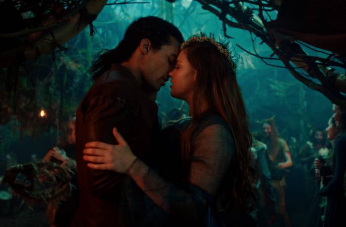 Nimue and Arthur in Cursed; period dramas similar to Poldark