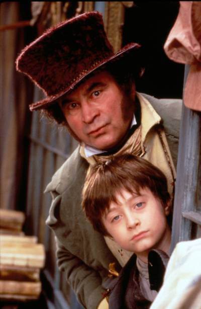 promotional image of David Copperfield with Daniel Radcliffe - best BritBox shows