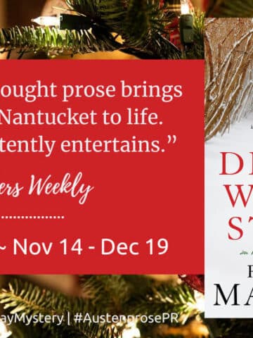 Death on a Winter Stroll Book Tour Featured Graphic