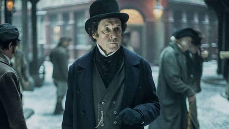 Stephen Rea portrays Inspector Bucket from the novel "Bleak House." Dickensian