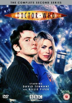 doctor who dvd poster of the 10th Doctor and Rose