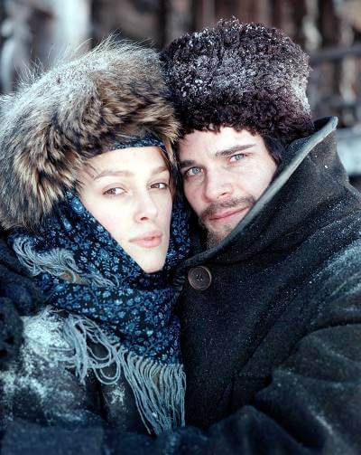 Doctor Zhivago promotional image; best britbox shows with romance