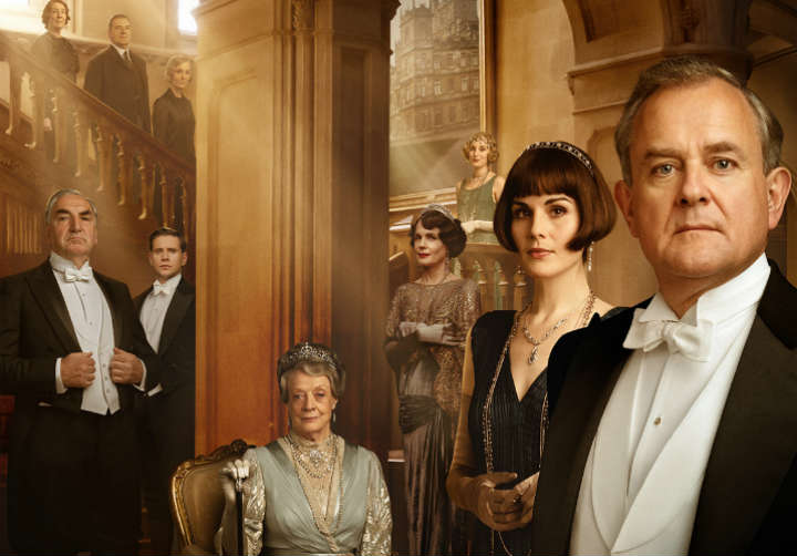 Downton Abbey movie promo image; movies and shows like Victoria