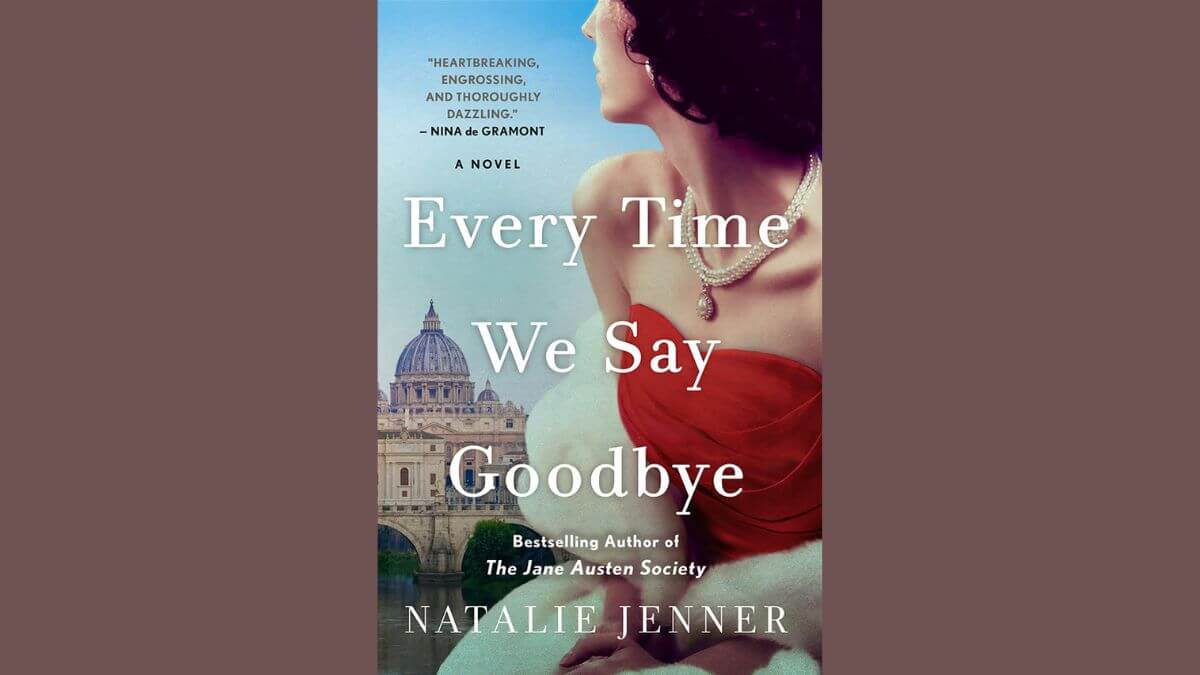 Every Time We Say Goodbye book cover image for book review post