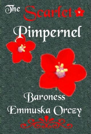 The Scarlet Pimpernel book cover 2