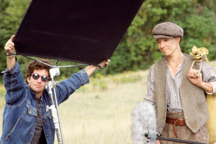 Gus Pike in Road to Avonlea behind the scenes