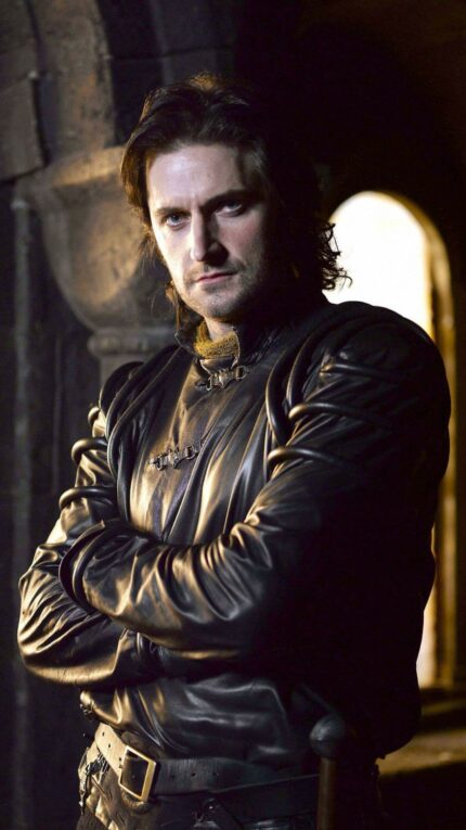 Richard Armitage as Guy of Gisborne in Robin Hood.