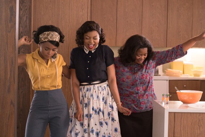 hidden figures movie still; period dramas on disney plus