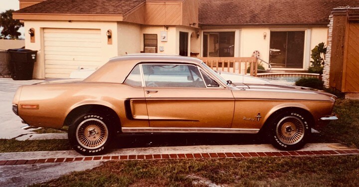 A 68 Mustang described in the Easy Does It Book