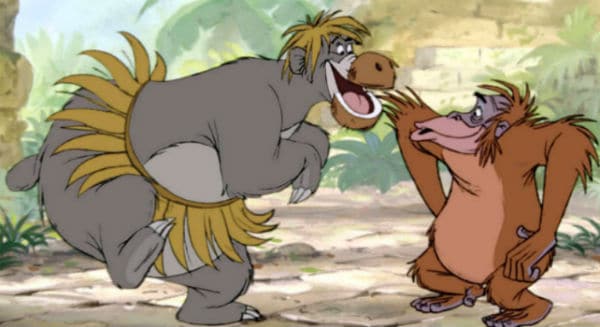 Baloo and King Louie Dance - The Jungle Book