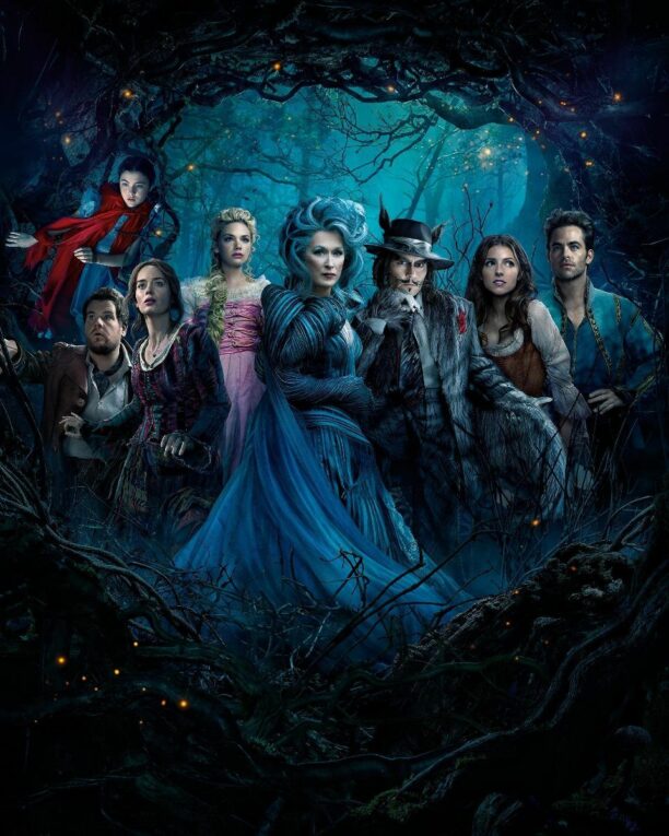 Into the Woods 2014 cast promo art