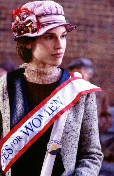 Hilary Swank in Iron Jawed Angels