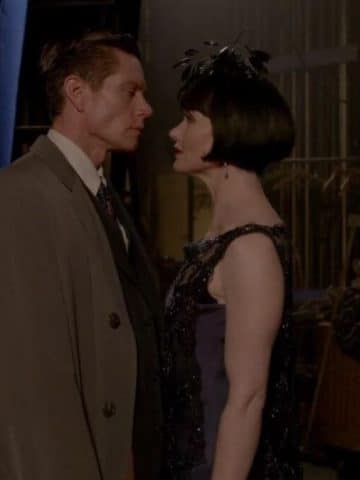 Jack and Miss Fisher look at each other