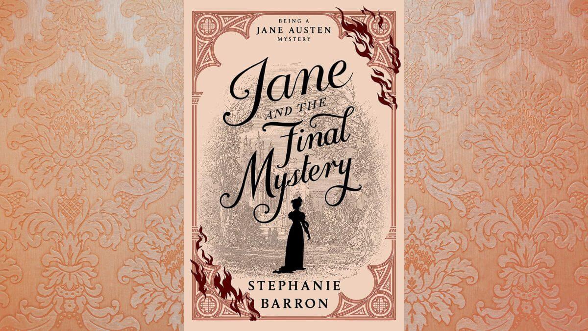 Jane and the Final Mystery book cover with victorian background