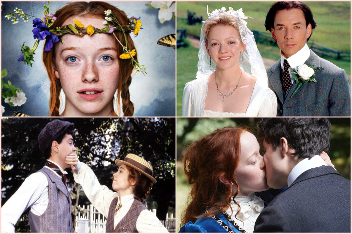 Avonlea, Anne with an E, Anne of Green Gables collage; romances to binge-watch