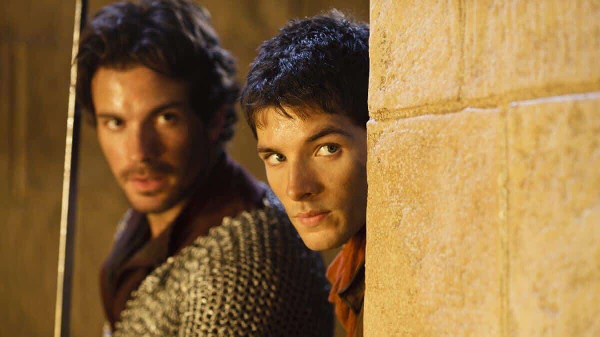 lancelot and merlin