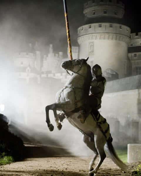 lancelot on horse