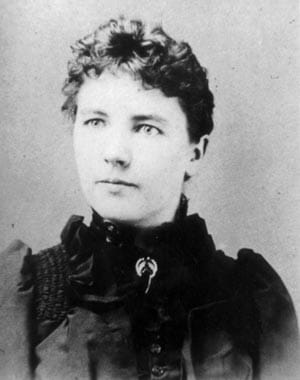 Young Laura Ingalls Wilder. Photo in the Public Domain. Women in Literature.