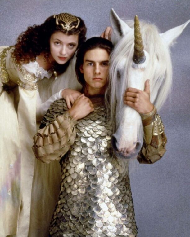 Legend 1985 with Tom Cruise, Mia Sara and a unicorn