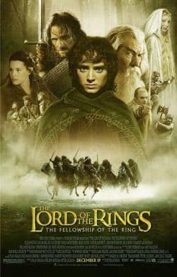 Lord of the Rings: Fellowship of the Ring poster