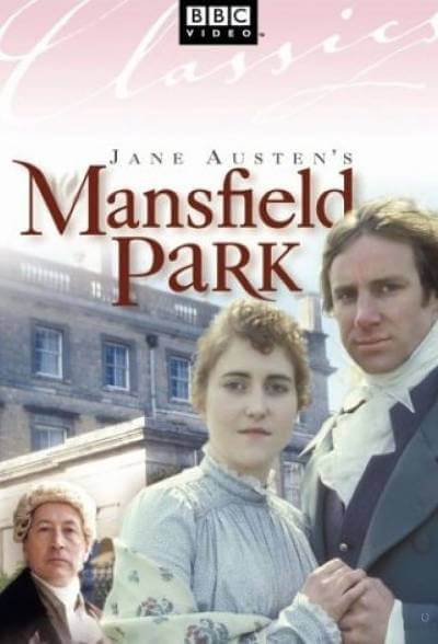 Mansfield Park 1983 poster; where to watch jane austen movies