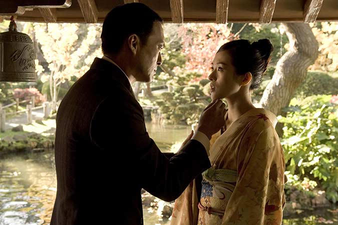 Sayuri and The Chairman from Memoirs of a Geisha