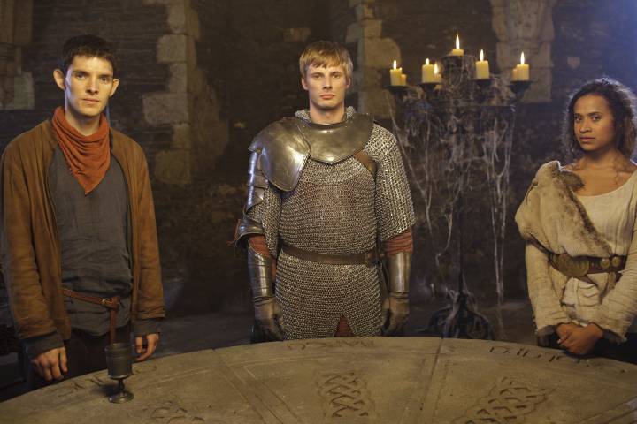 Merlin promotional image; best period dramas on netflix