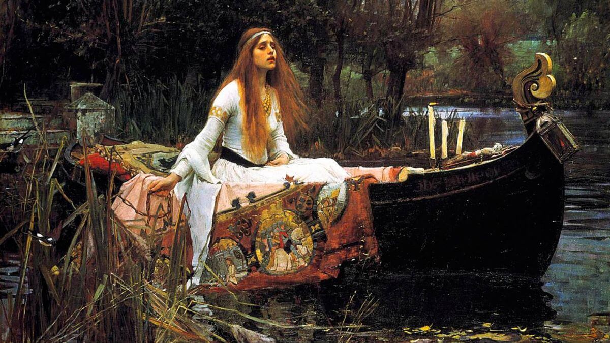 The Lady of Shalott By John William Waterhouse