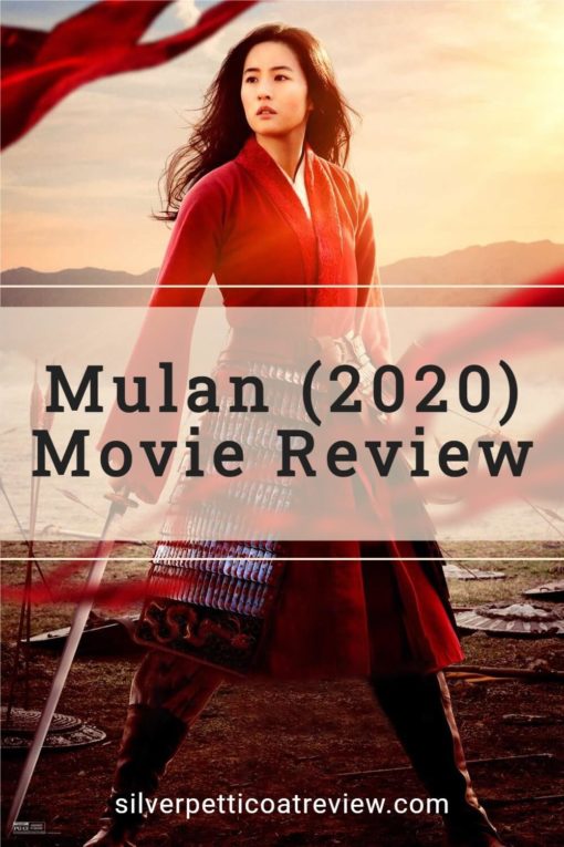 Mulan 2020 Movie Review Pinterest image