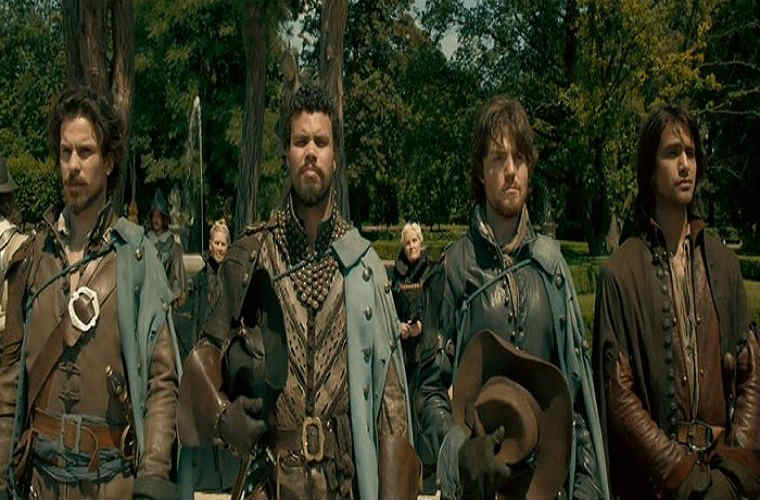 Musketeers on guard