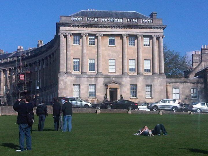 Royal Crescent in Bath