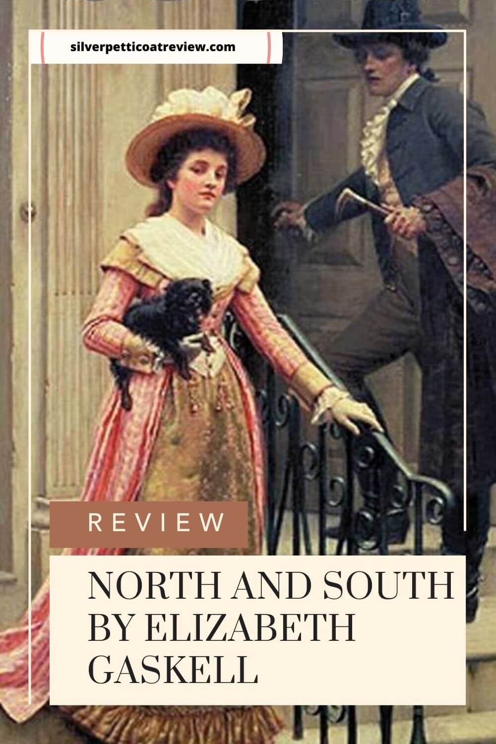 north and south book review; pinterest image