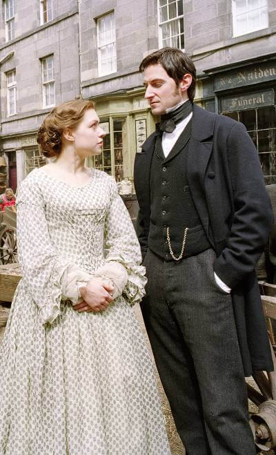 John and Margaret (Daniela Denby-Ashe and Richard Armitage) in North and South BBC.